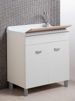 Lavatoio Sirena 80x50 con vasca in Abs