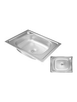 Lavello Inox 50x40 da incasso 1vasca
